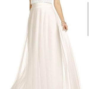 Nordstrom Dessy Collection Full Length Tulle Skirt